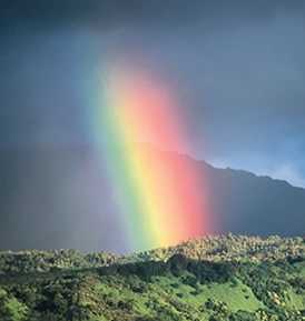 The rainbow is a constant reminder that God keeps His promises, including the PROMISE of eternal life to those who believe on Jesus as the Christ (Titus 1:2).