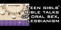 Teen girls' Bible talks of oral sex, lesbianism