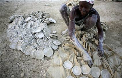 Haiti Eating Dirt