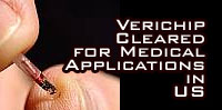 VeriChip for Medical Applications in US