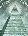 All seeing eye as on dollar