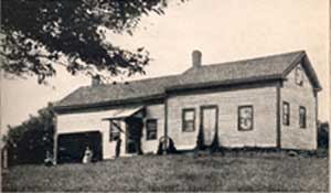 John D. Rockefeller's birthplace at Richford, New York, about 150 miles from New York City.