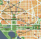 Washington DC inverted pentagram