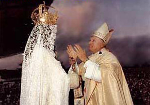 Image result for bowing before mary