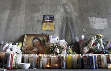 Virgin Mary stain shrine