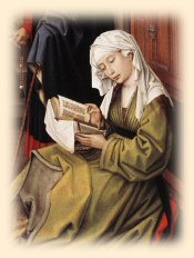 Rogier van der Weyden, The Magdalen Reading (1435)